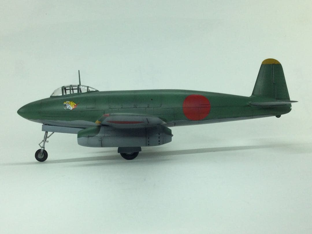 1/72 日本海軍　陸上偵察機　景雲改　プラモデル完成品