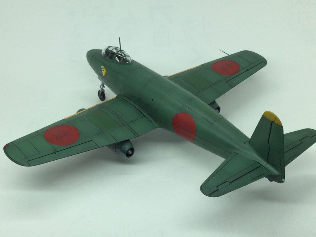 1/72 日本海軍　陸上偵察機　景雲改　プラモデル完成品