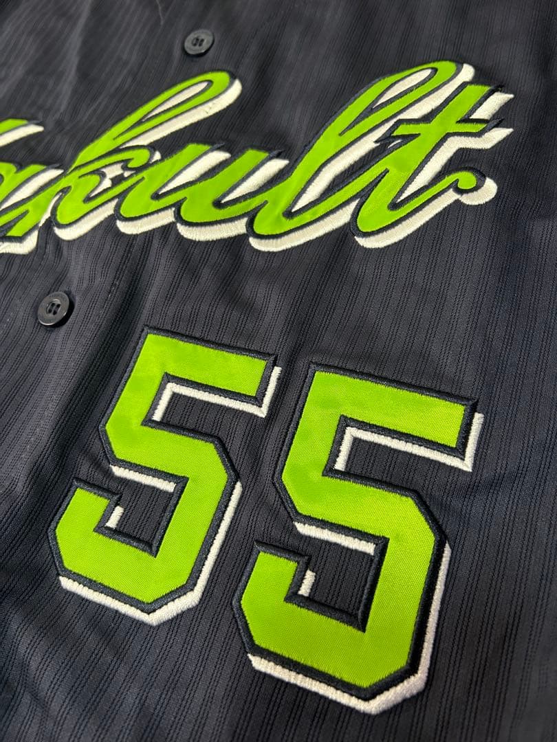 Majestic ヤクルトスワローズ 村上宗隆 ビジター レプリカユニフォーム