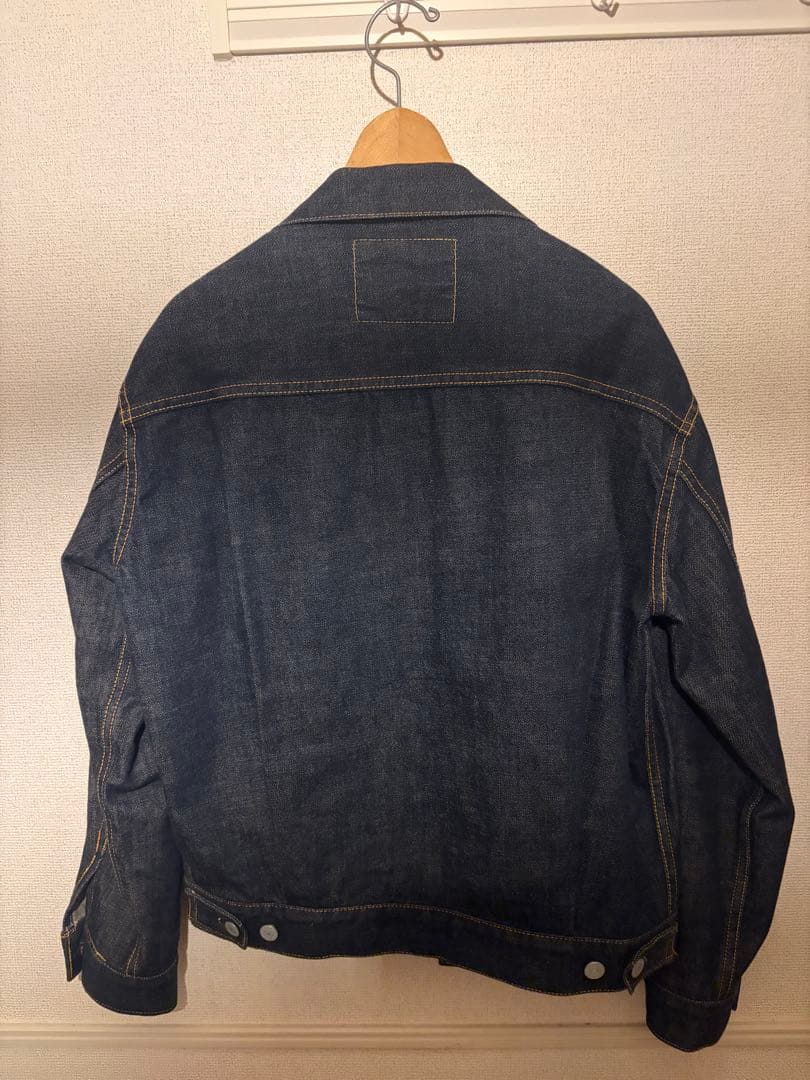 貴重42 EVISU 【LOT.1555 2nd type デニムジャケット】