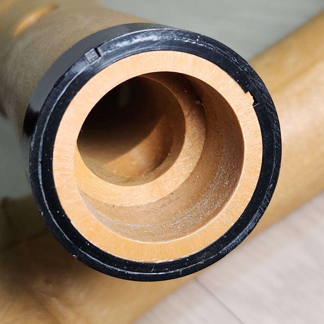 極美品 尺八 樹脂製 1尺8寸管 key D プラスチック製 完全調律尺八 悠