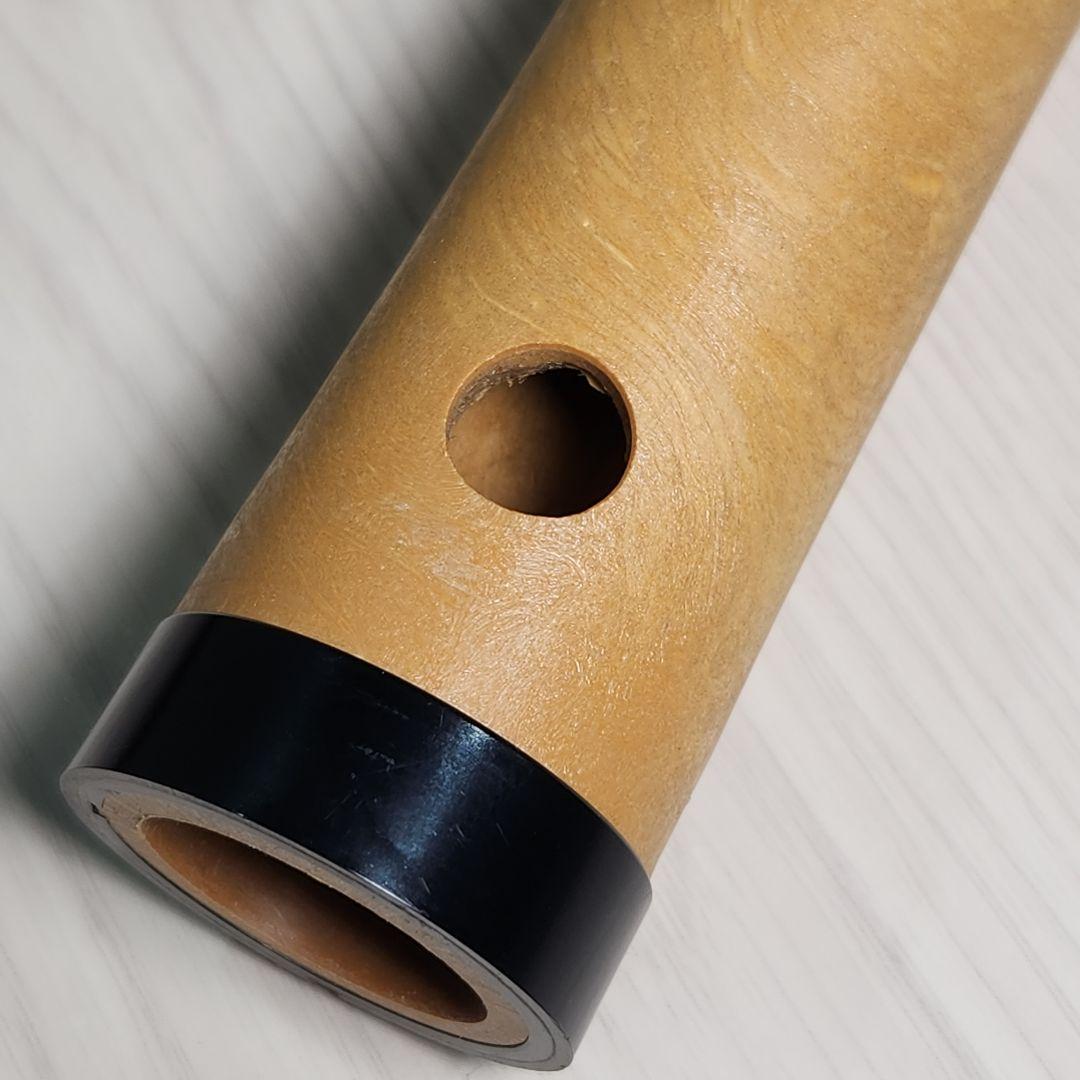 極美品 尺八 樹脂製 1尺8寸管 key D プラスチック製 完全調律尺八 悠