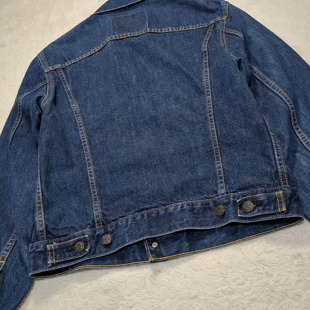 ✨90s！ビッグE！濃紺✨LEVI'S 71557 38 日本製 デニムJKT