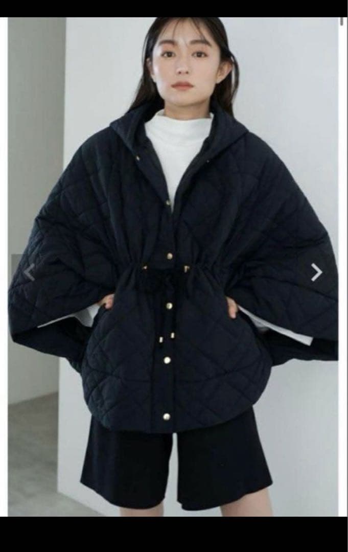 maison de Dolce. キルティングポンチョ メゾンドドルチェ