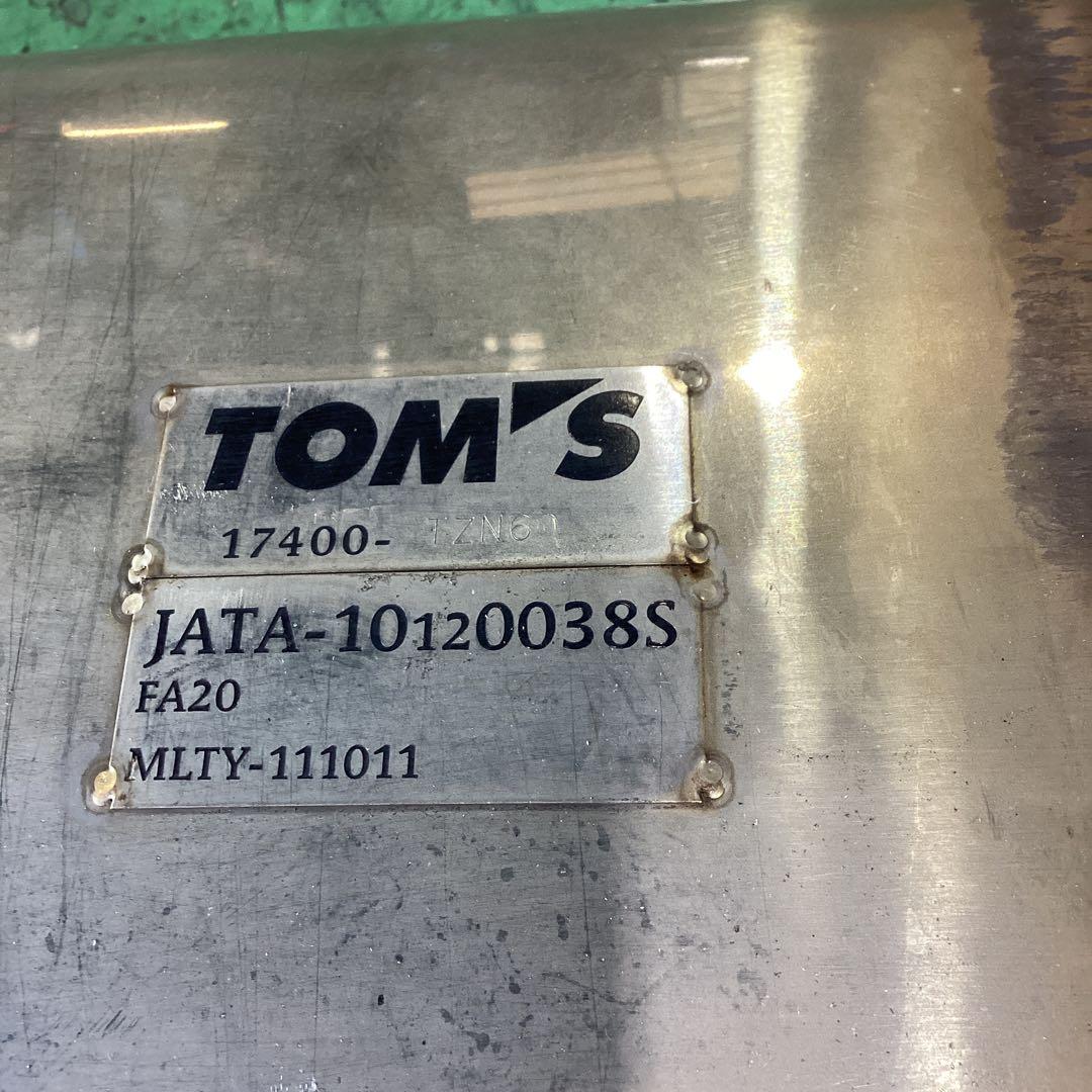 86 ZN6 トムス　マフラー