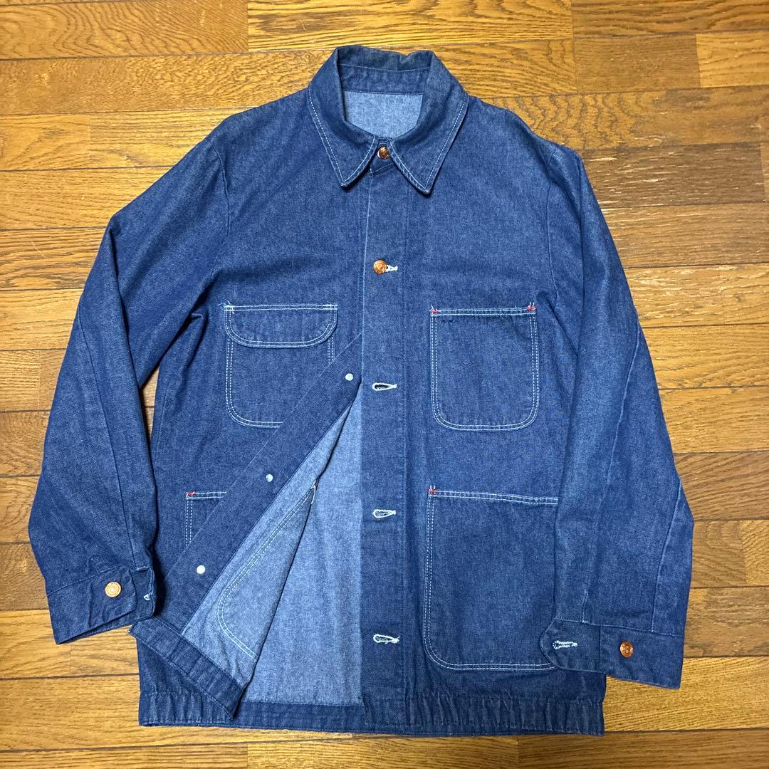Blue Bell 裏地なし カバーオール 濃紺 60s 〜 70s