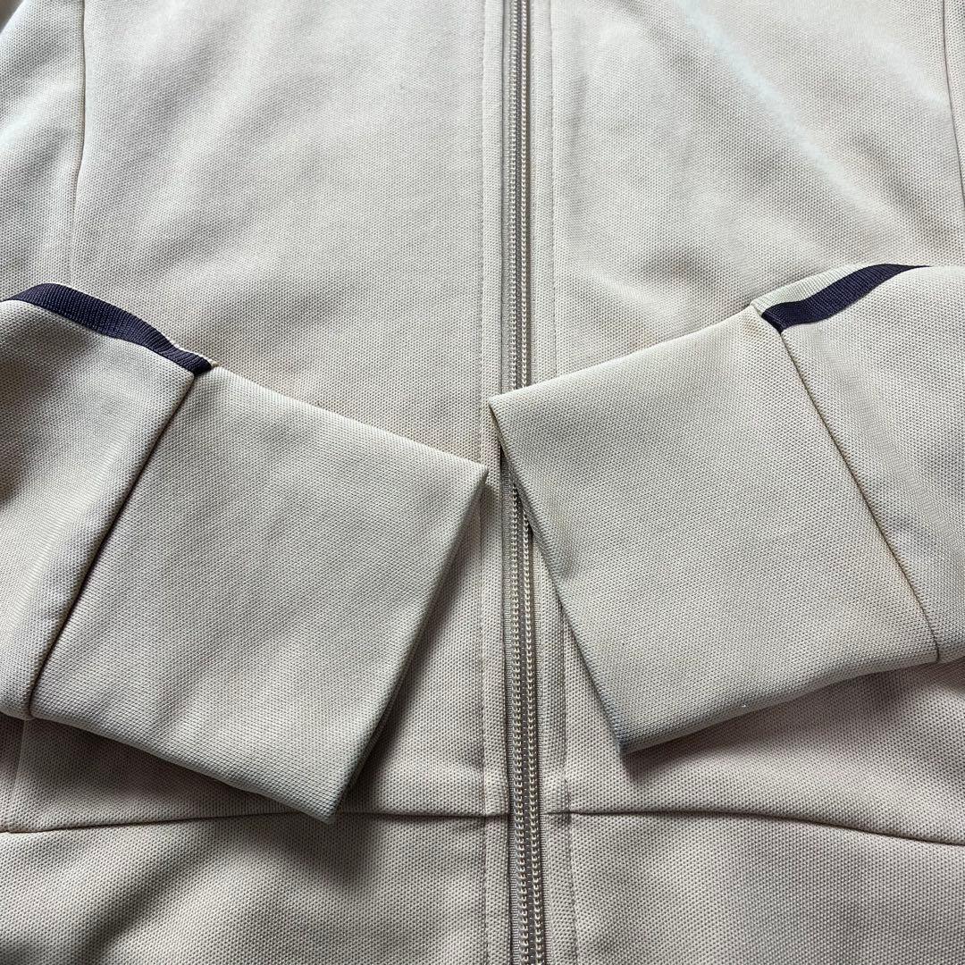 adidas トラックジャケット　トレフォイルロゴ　ブラウン　00s 白タグ　M