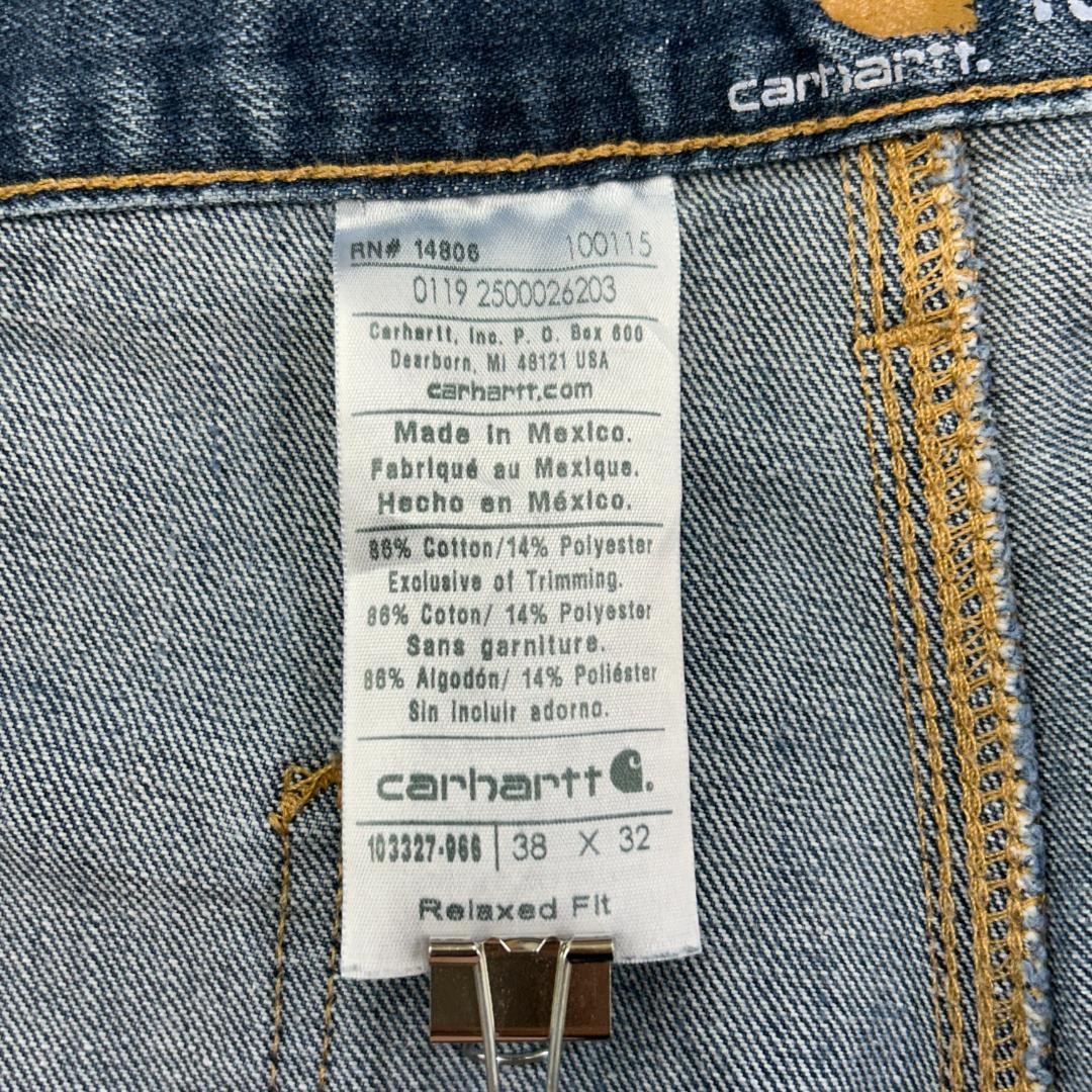 と*ん様 カーハート　デニムペインターパンツ　リラックスフィット　古着　インディ