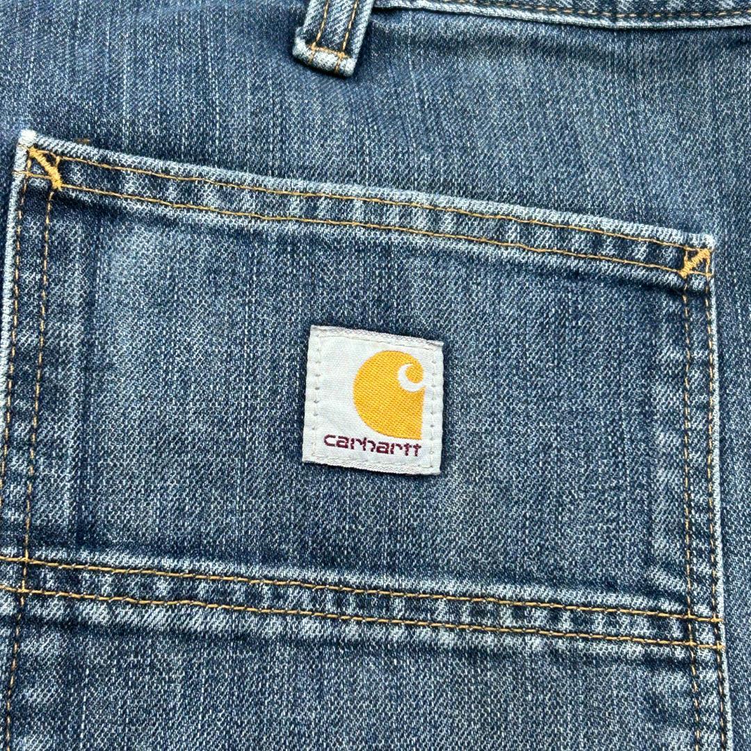 と*ん様 カーハート　デニムペインターパンツ　リラックスフィット　古着　インディ