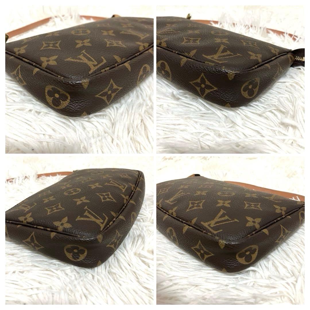 【未使用級】ルイヴィトン＊アクセソワール M51980 モノグラム ゴールド金具