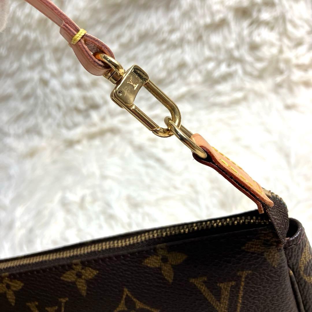 【未使用級】ルイヴィトン＊アクセソワール M51980 モノグラム ゴールド金具