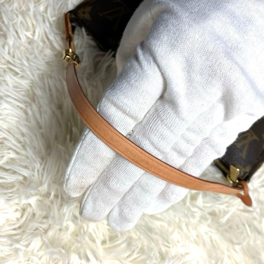 【未使用級】ルイヴィトン＊アクセソワール M51980 モノグラム ゴールド金具