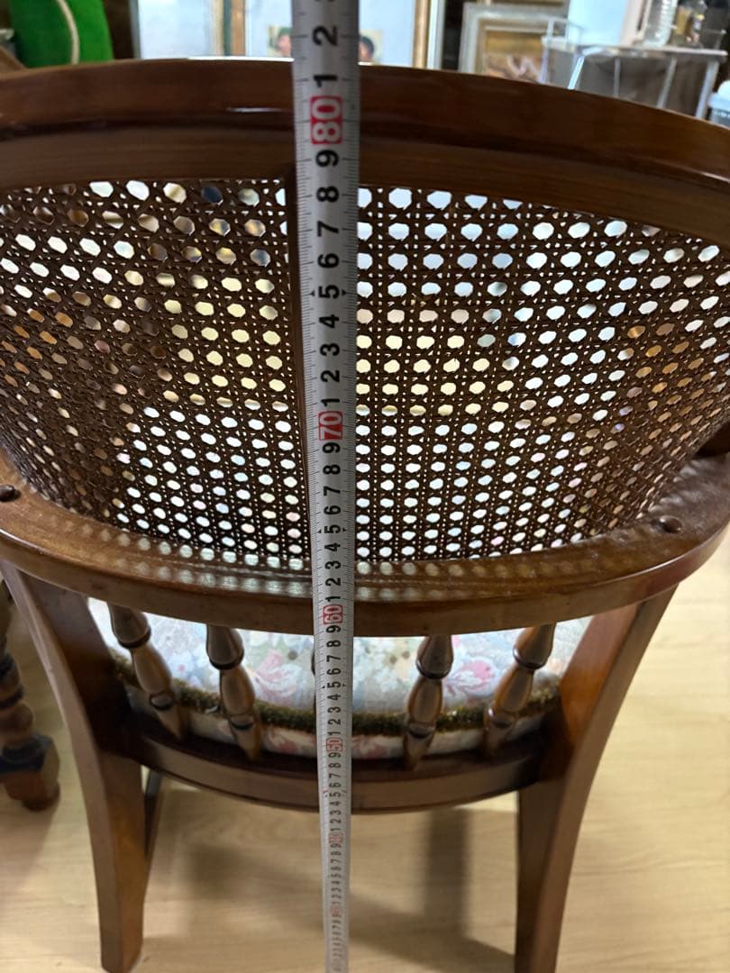 オールドカリモク　コロニアルアームチェア　4客セット　福岡市西区引き取り限定価格