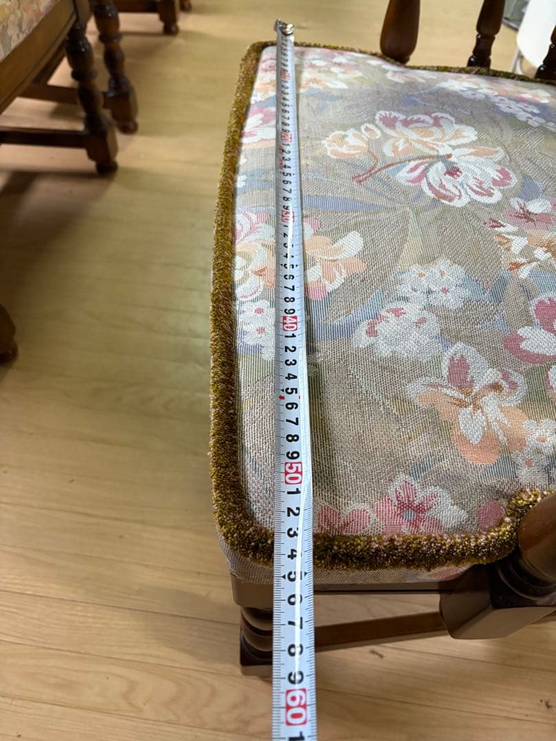 オールドカリモク　コロニアルアームチェア　4客セット　福岡市西区引き取り限定価格