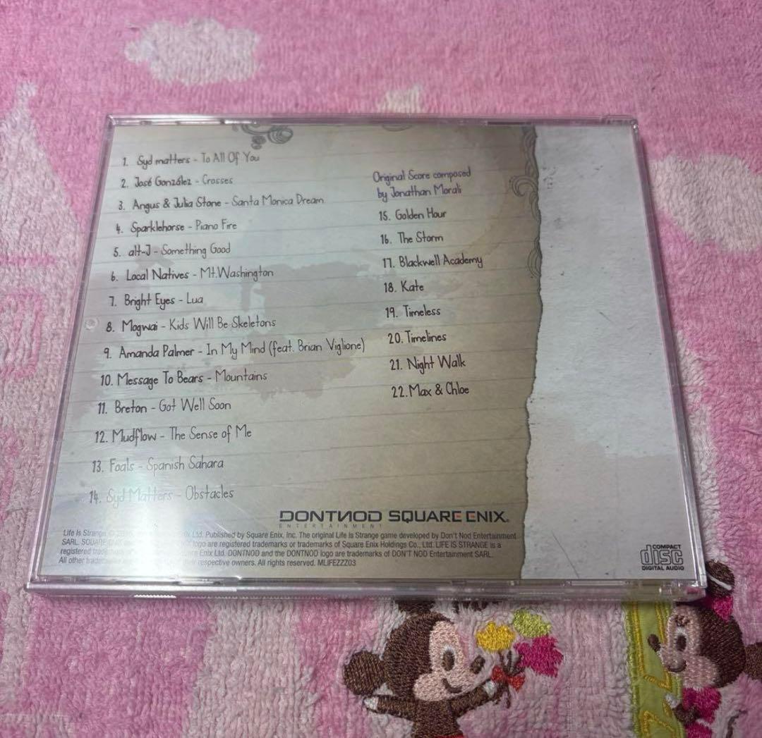 ライフイズストレンジ サントラ CD