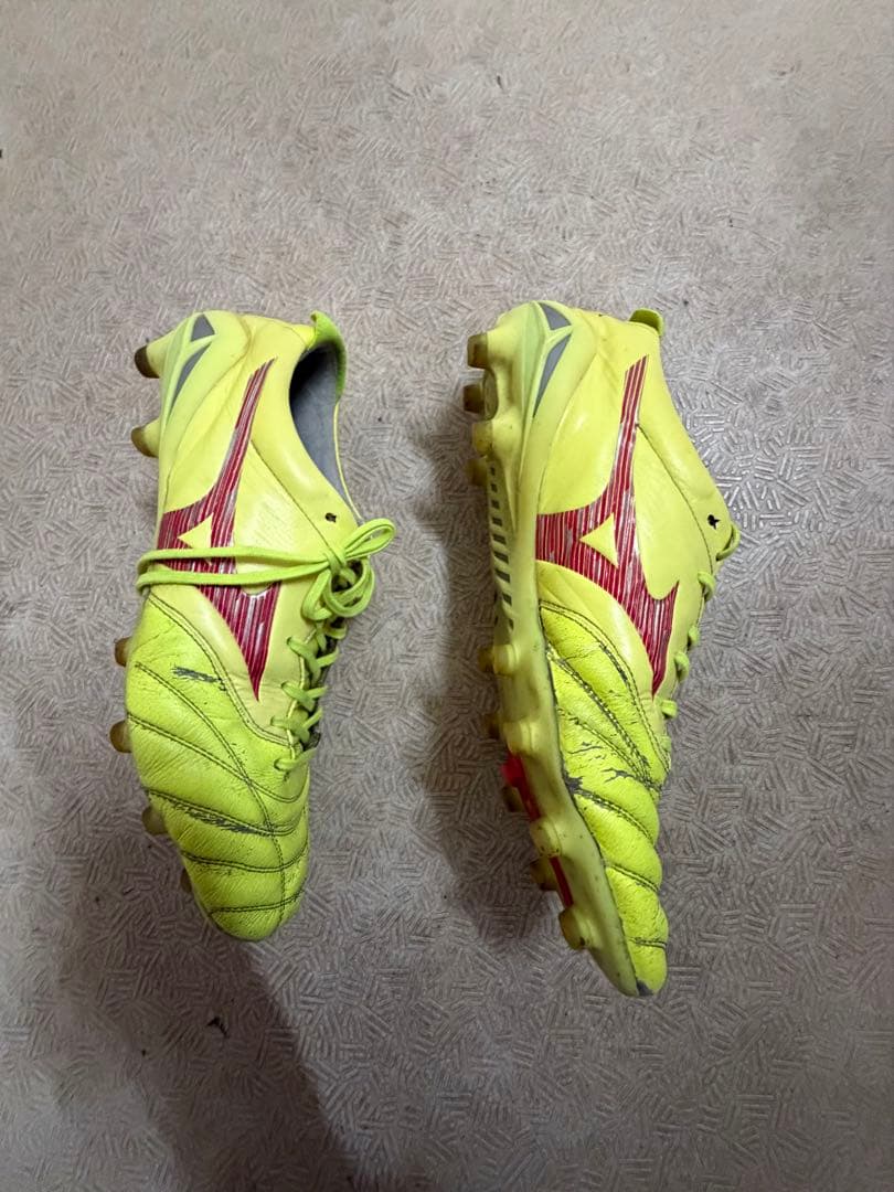 Mizuno モレリア限定カラー‼️サッカーシューズ イエロー スパイク