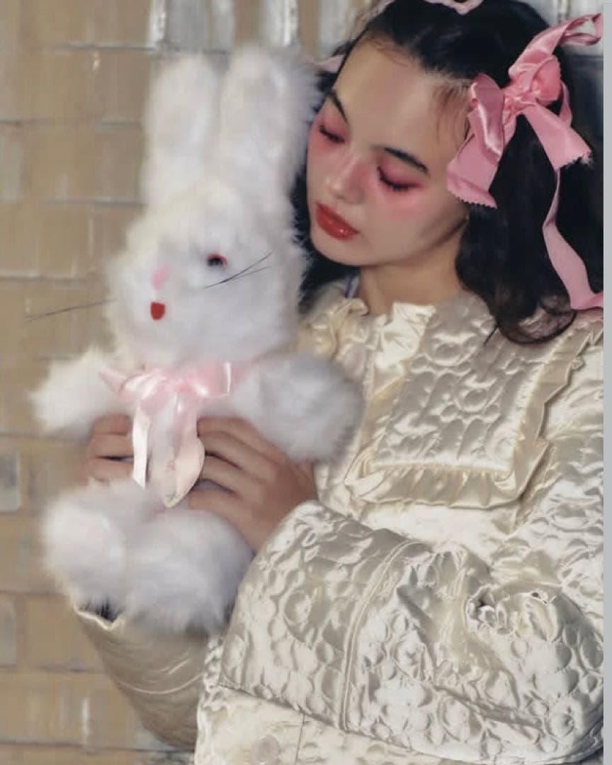 今期新品KATIE ケイティ BUNNYquilt coatスノーバニー