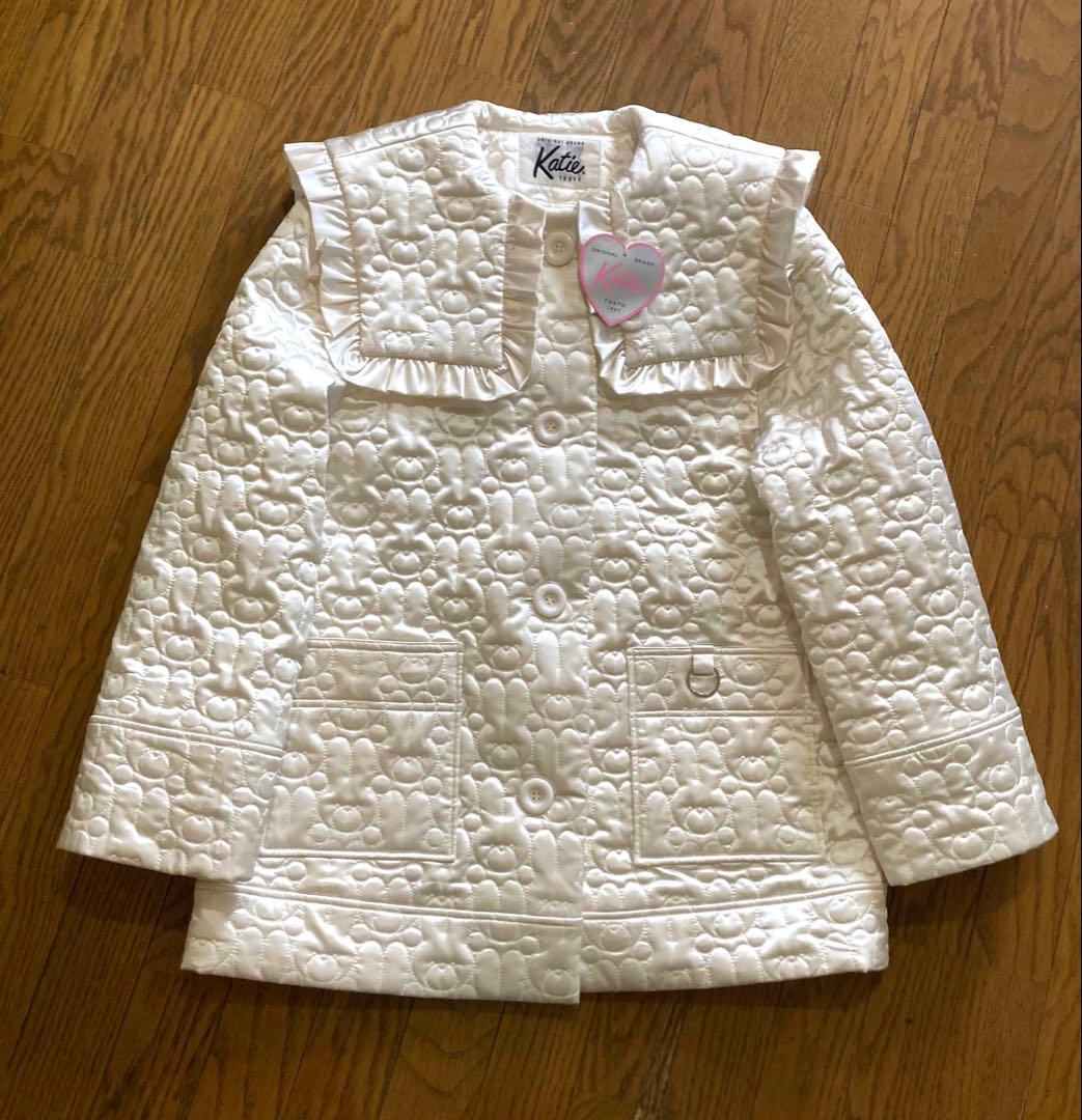 今期新品KATIE ケイティ BUNNYquilt coatスノーバニー