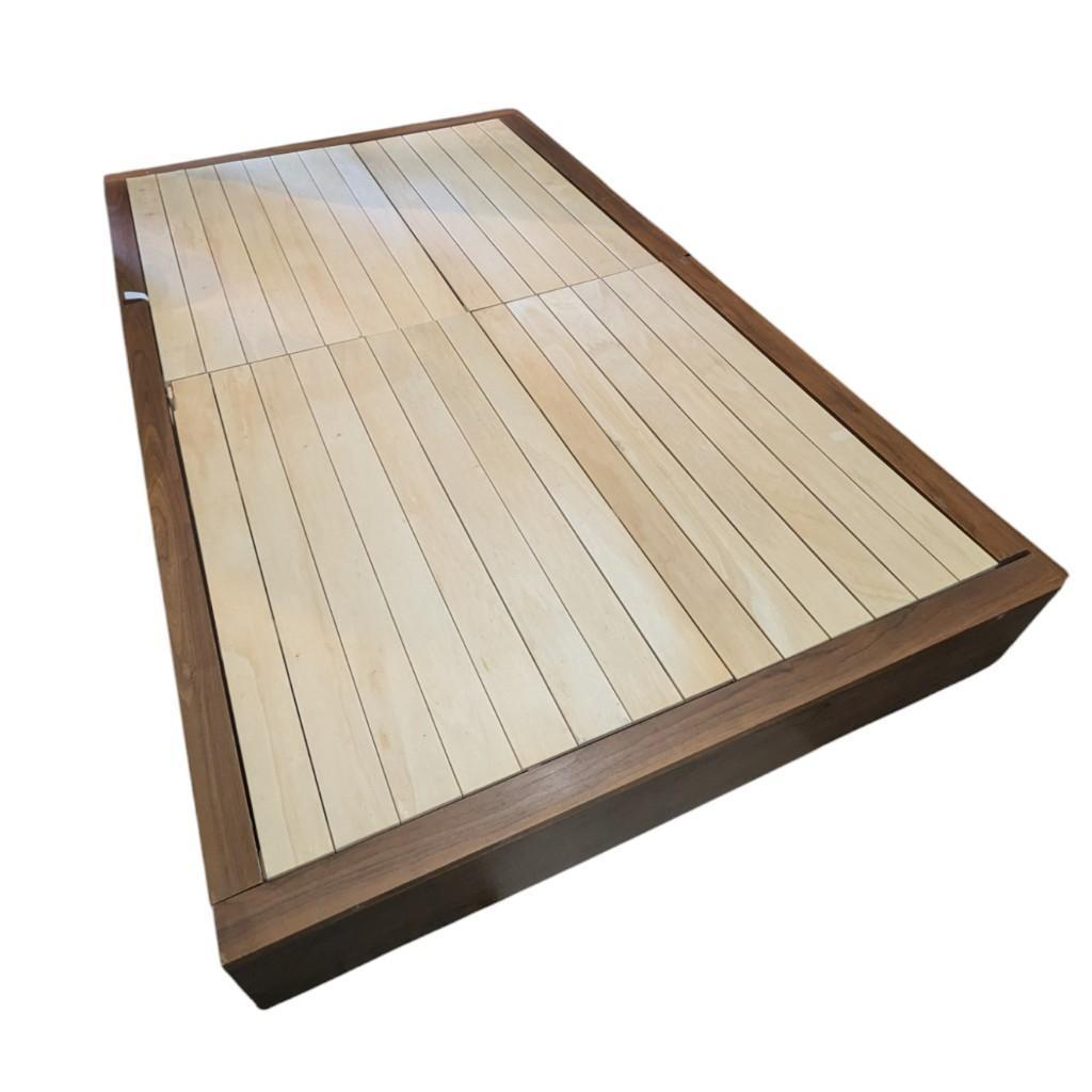 【無印良品】　セミダブル　ベッドフレーム　収納付き　引き出し　愛知県　あま市