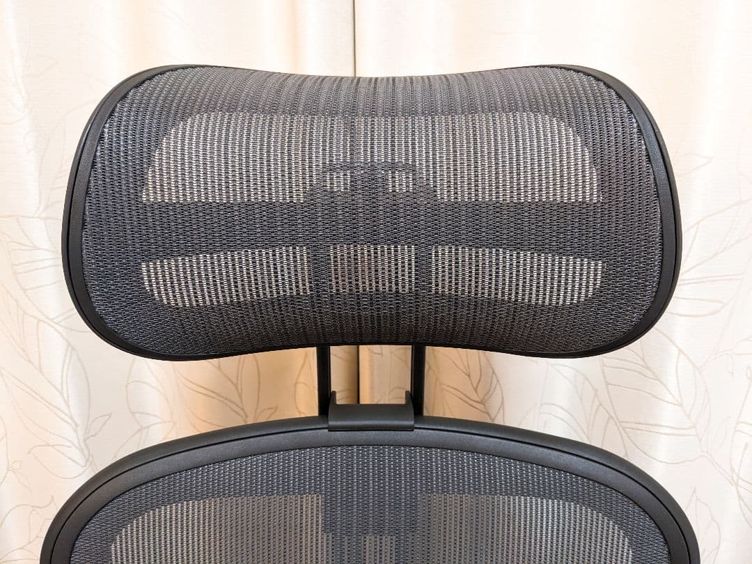 Hアーロンチェア(Aサイズ)　リマスタード　フル装備 + ヘッドレスト付き