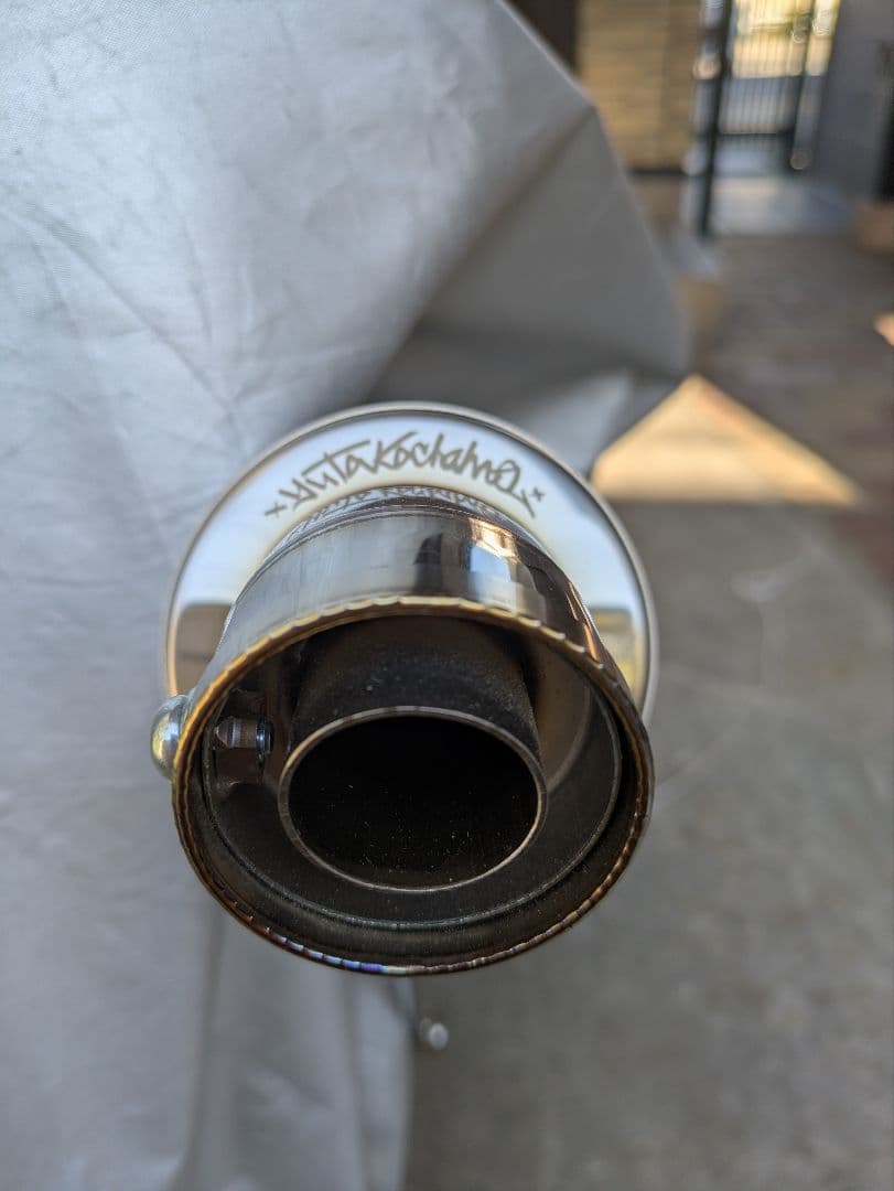 シグナスX　Garageバル×yutakaチャンネルコラボマフラー(限定品)