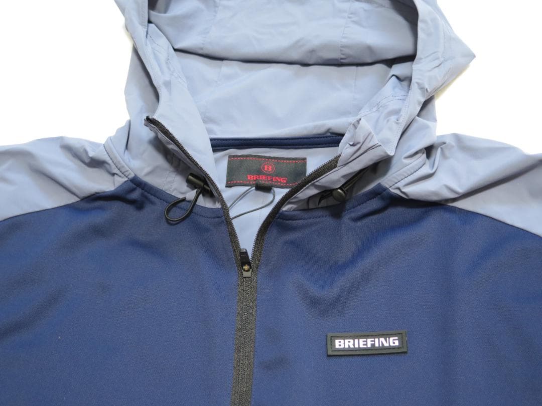 メンズウェア BRIEFING GOLF MENS WR HALF ZIP HOODIE XL