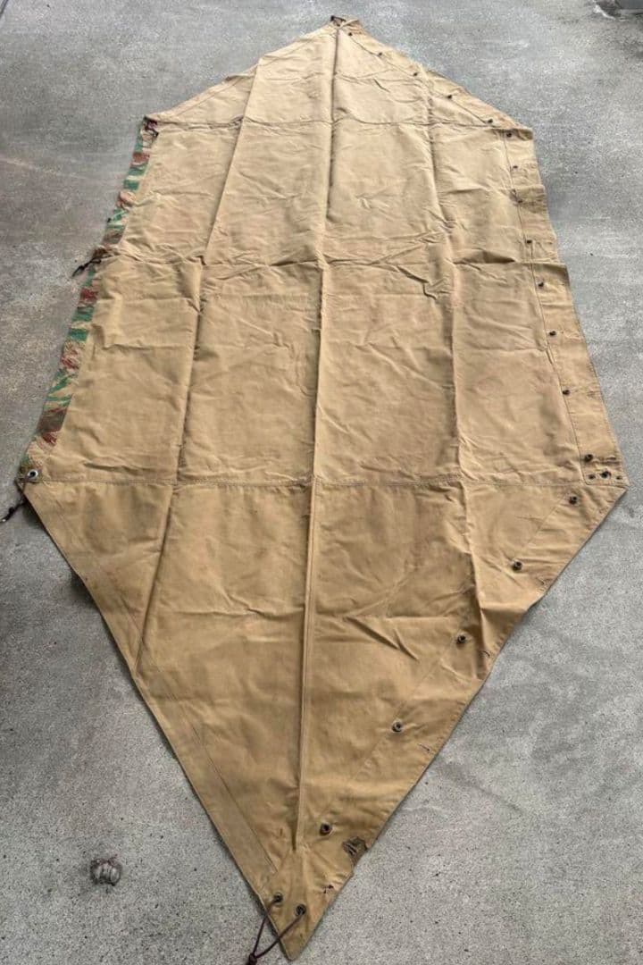 フランス軍パップテントリザードカモ