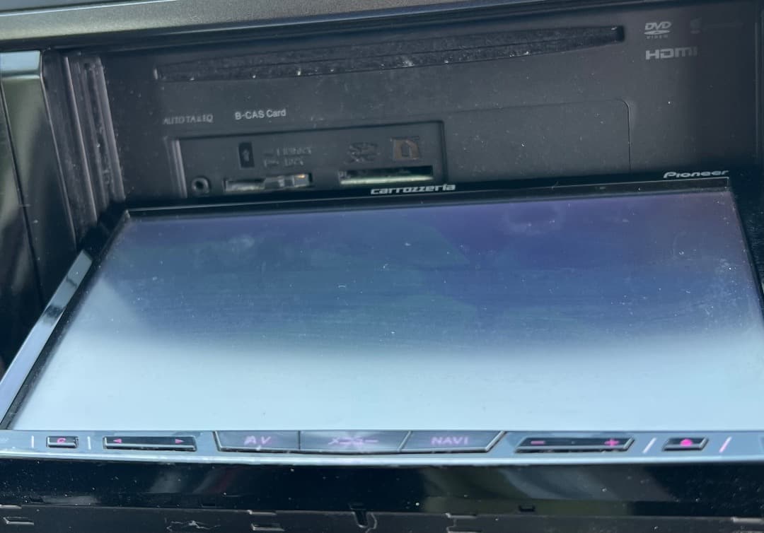 カロッツェリア　サイバーナビ　AVIC-ZH0099S地図2014年