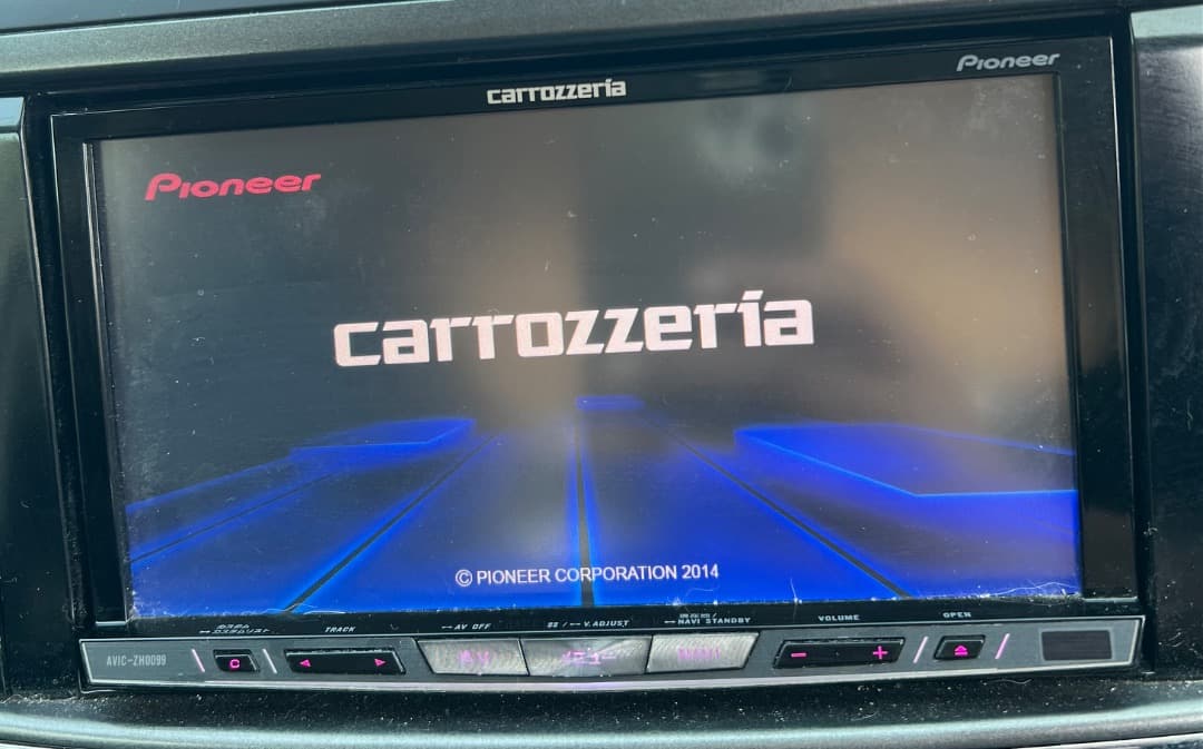 カロッツェリア　サイバーナビ　AVIC-ZH0099S地図2014年