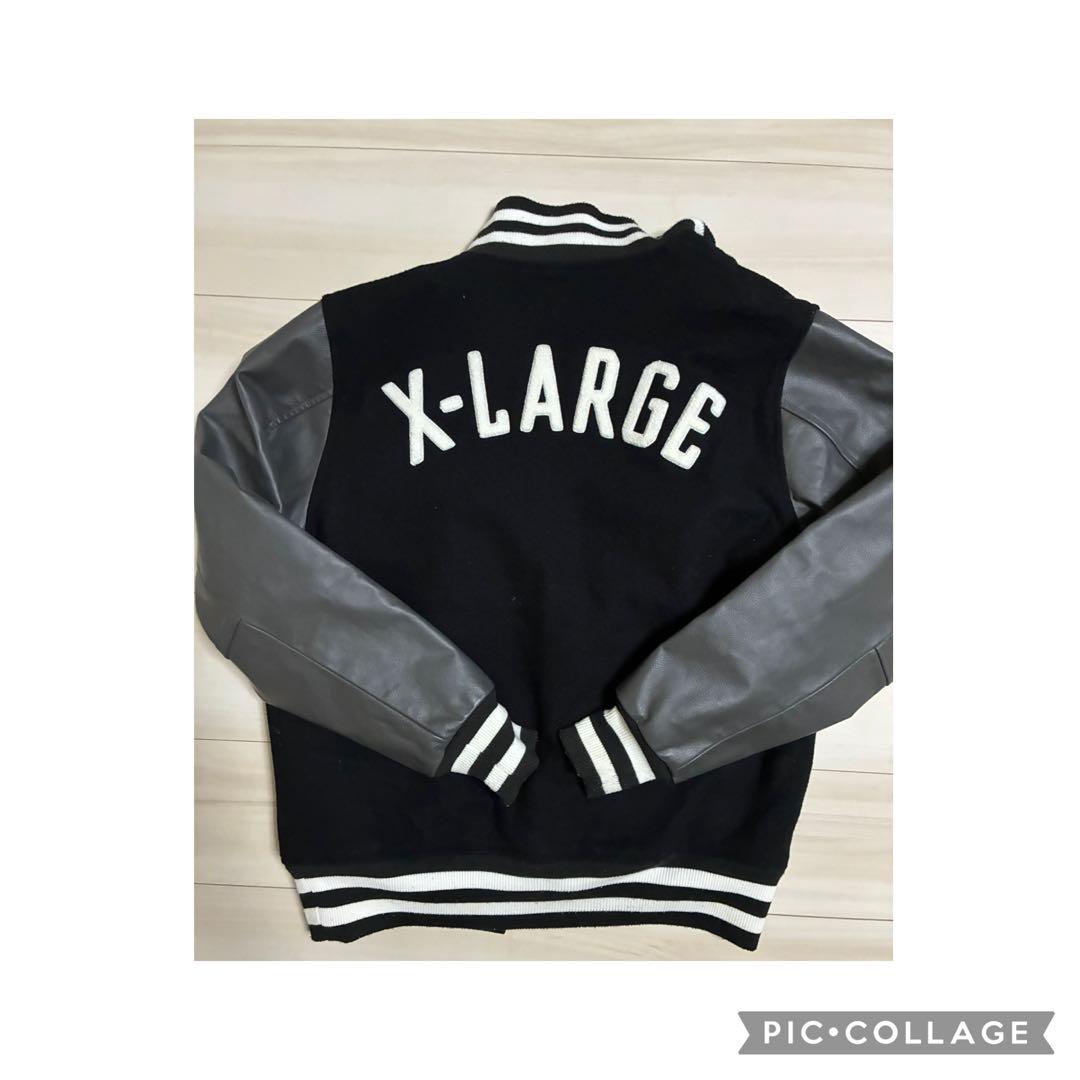 X-LARGE スタジャン Mサイズ ブラック