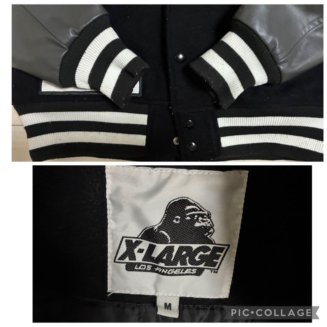 X-LARGE スタジャン Mサイズ ブラック