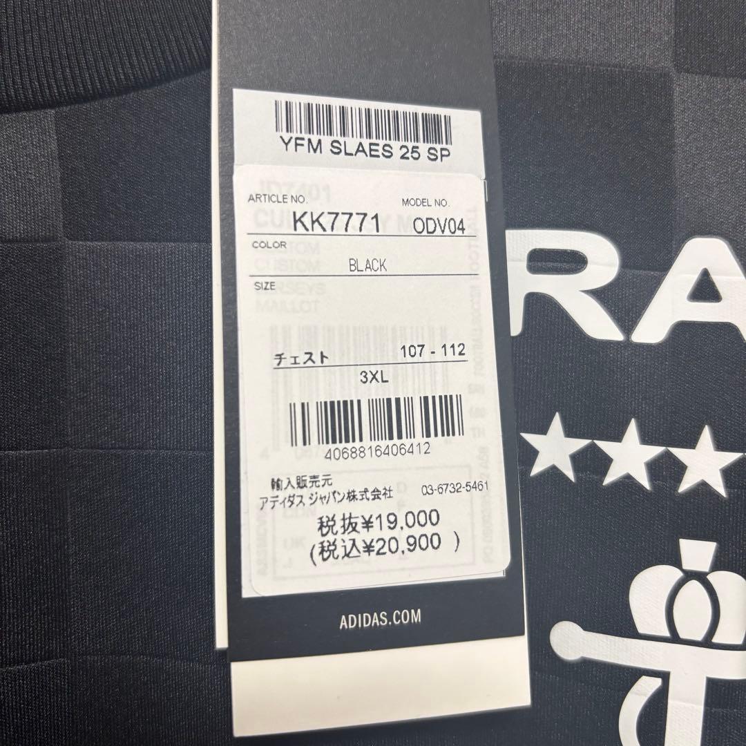 横浜Fマリノススペシャルユニフォーム2025ブラック　新品未使用　3XL