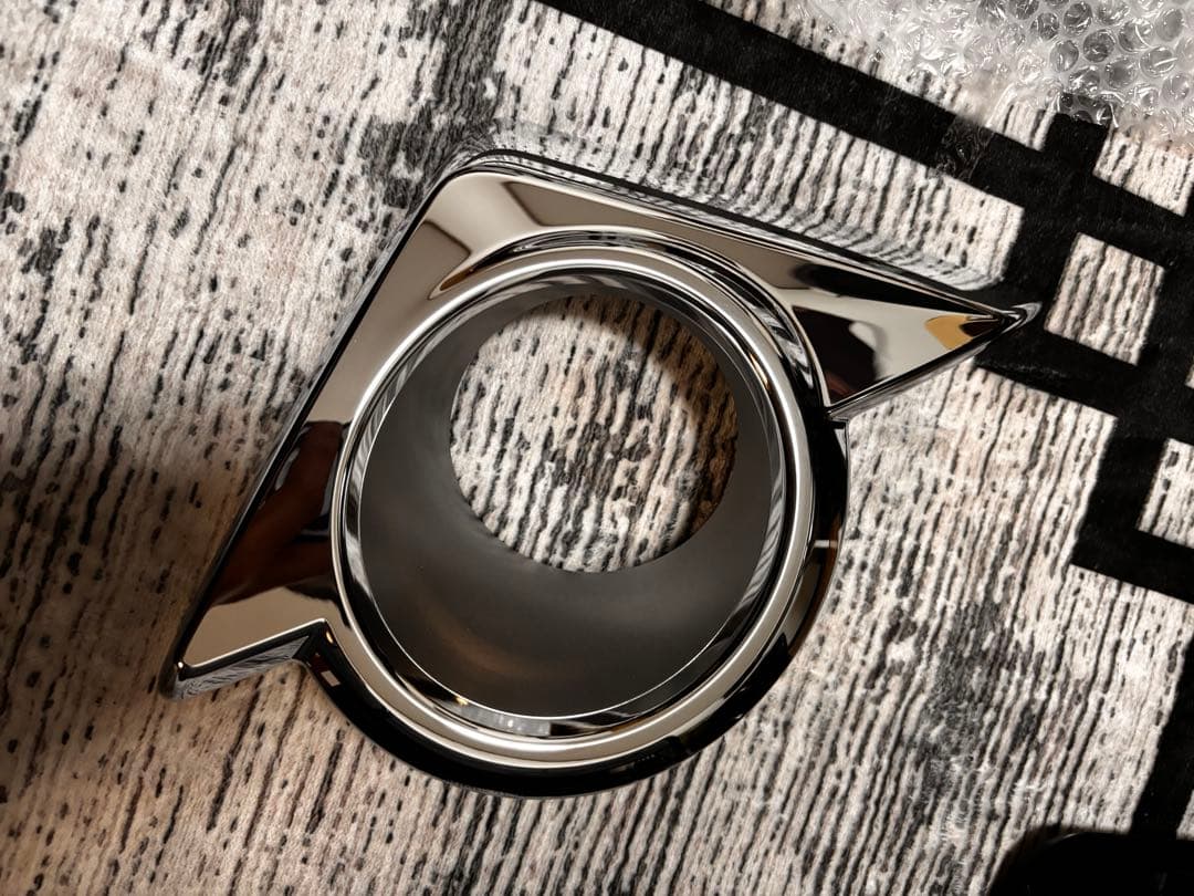 ミライース350s純正フォグランプ 2個セット メッキパーツ付きLED白！！