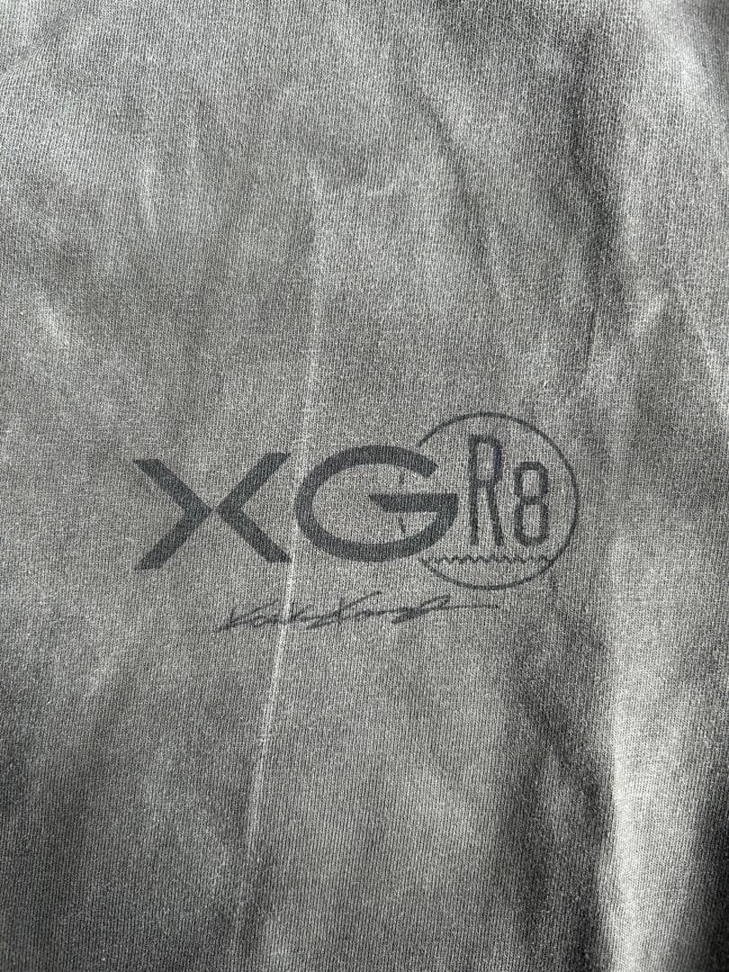 XG GR8 KOSUKE KAWAMURA ロンT ダークグレー　黒　XXL