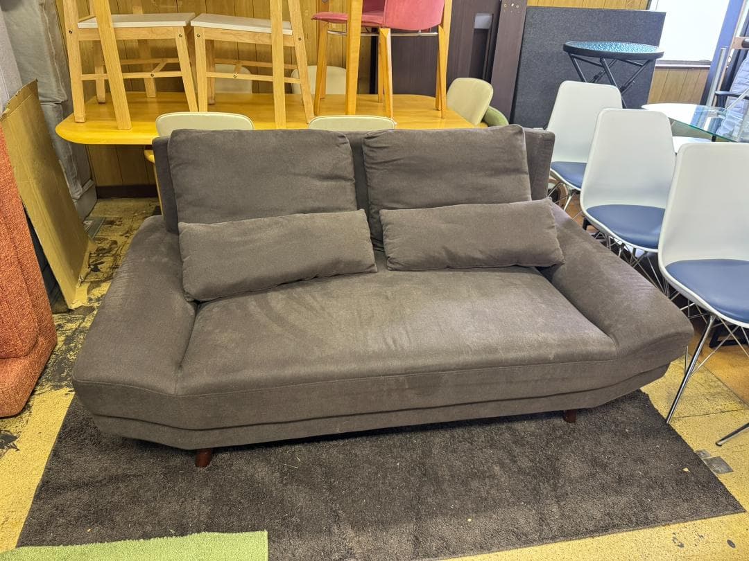 (4252W2)*ごろ寝ソファー【BRIGHT】ブライト クッション2個付き