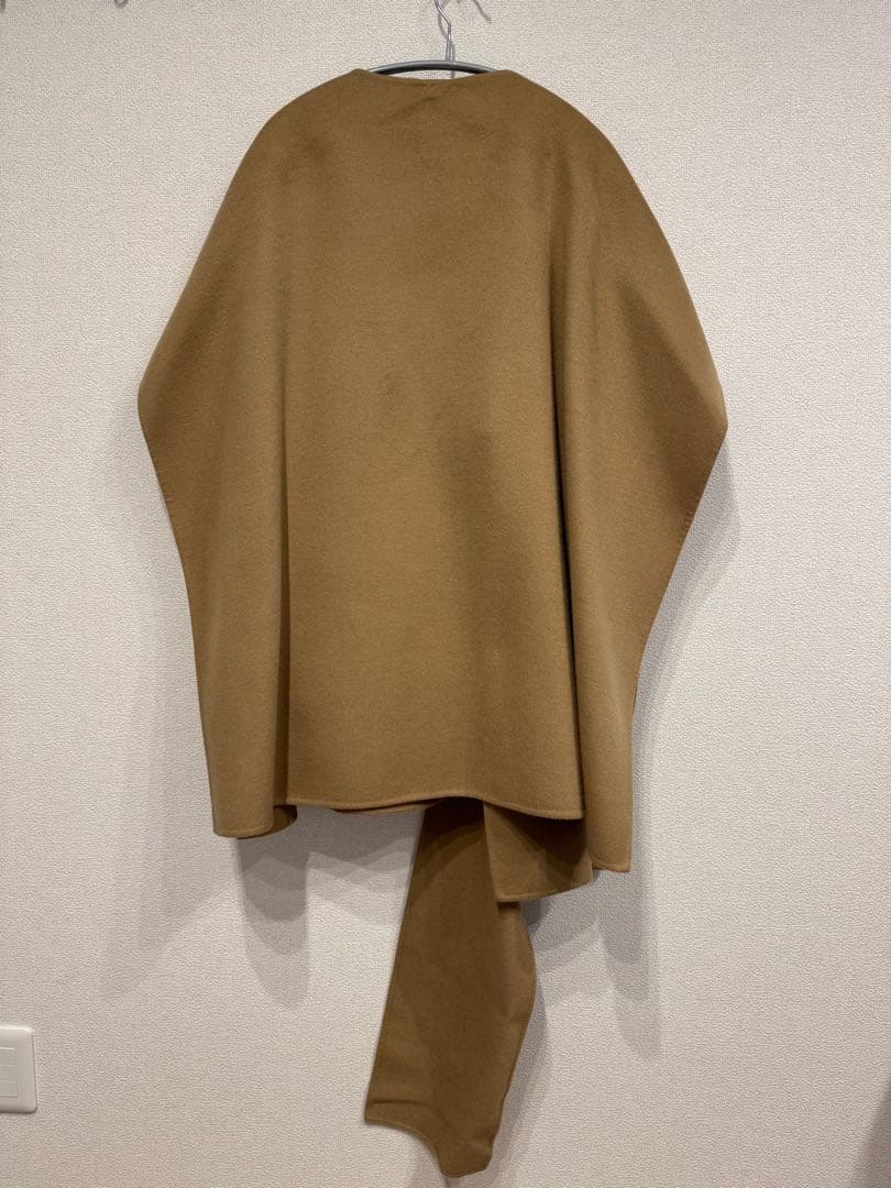COS キャメルカラー　コート　ケープ