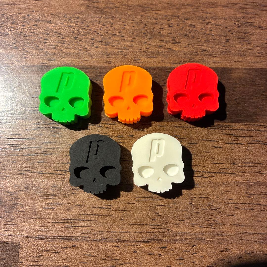 プリンス　ハイドロゲン　テニス　振動止め　　白黒5個ずつ