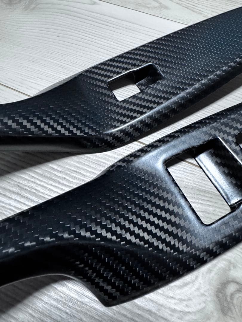 NDロードスター　ドライカーボン　スイッチパネルカバー　貼付け用プライマー付属