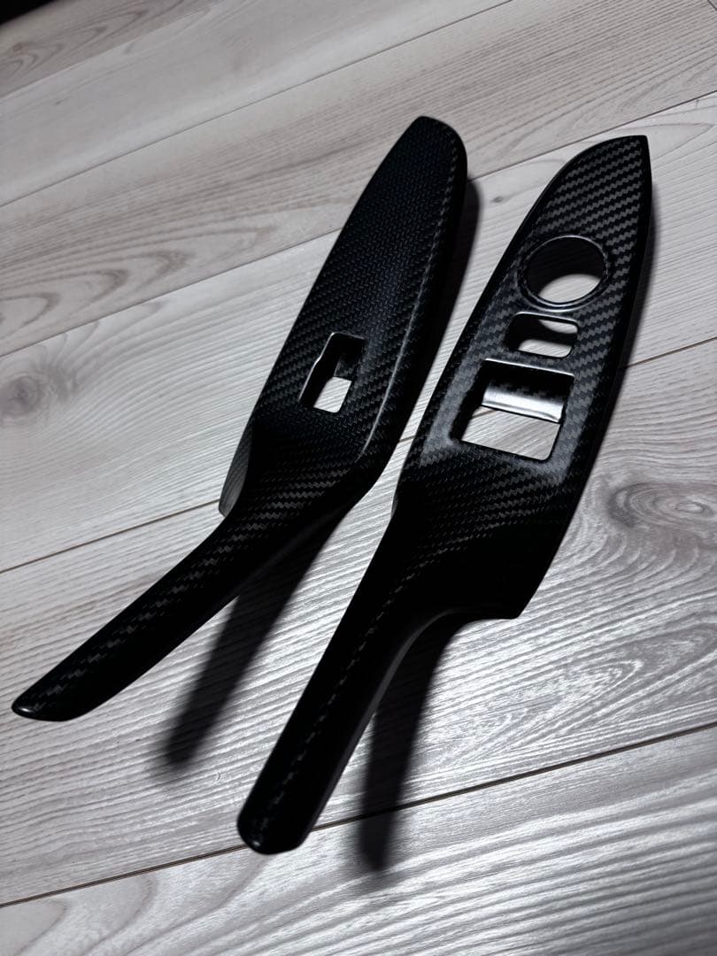 NDロードスター　ドライカーボン　スイッチパネルカバー　貼付け用プライマー付属