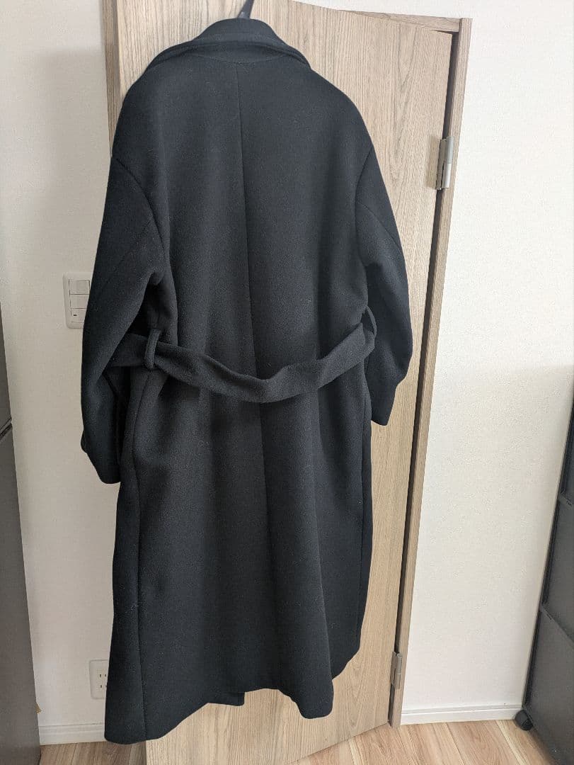 LAGUNAMOON ウール混ロングコート　2WAYカラーロングコート