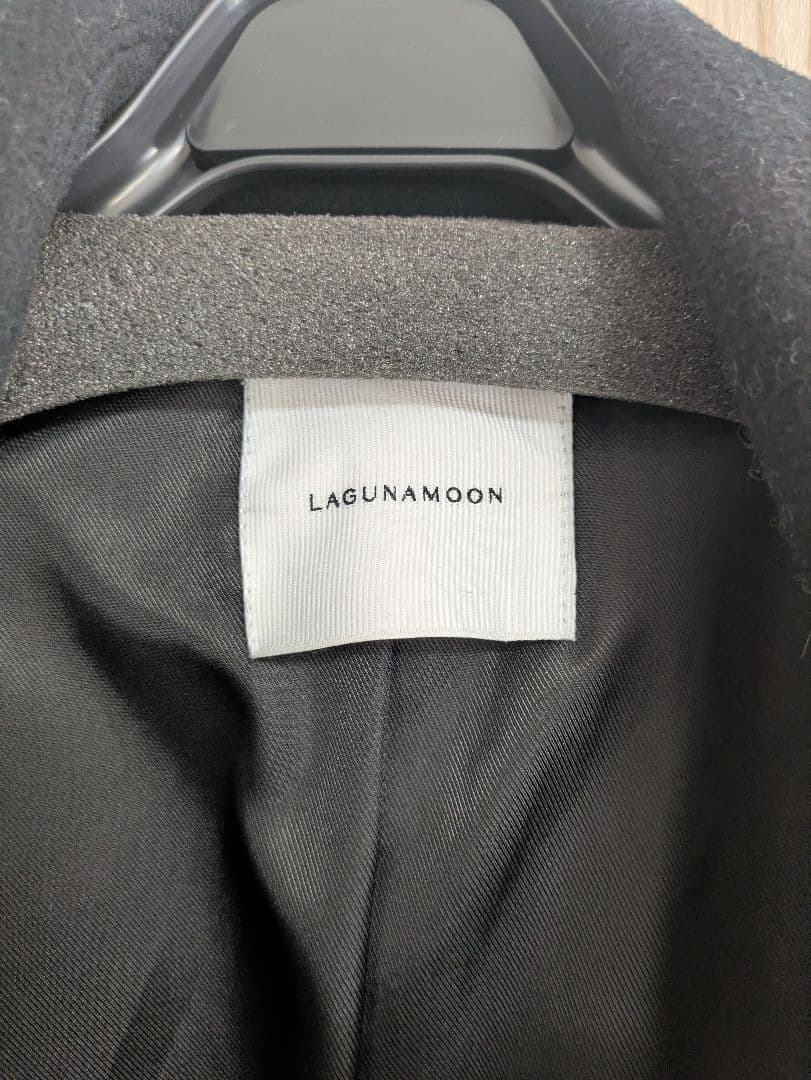 LAGUNAMOON ウール混ロングコート　2WAYカラーロングコート