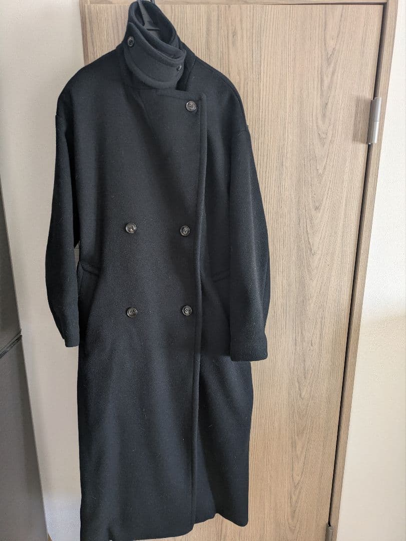 LAGUNAMOON ウール混ロングコート　2WAYカラーロングコート