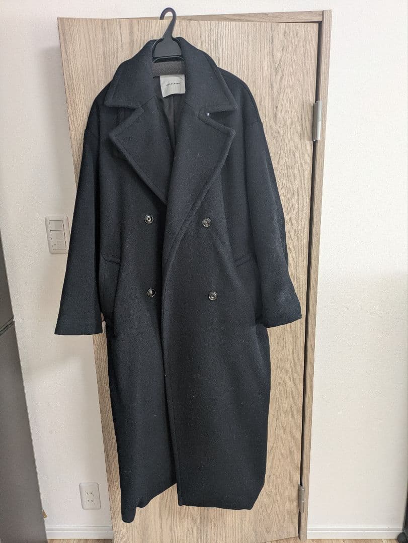 LAGUNAMOON ウール混ロングコート　2WAYカラーロングコート