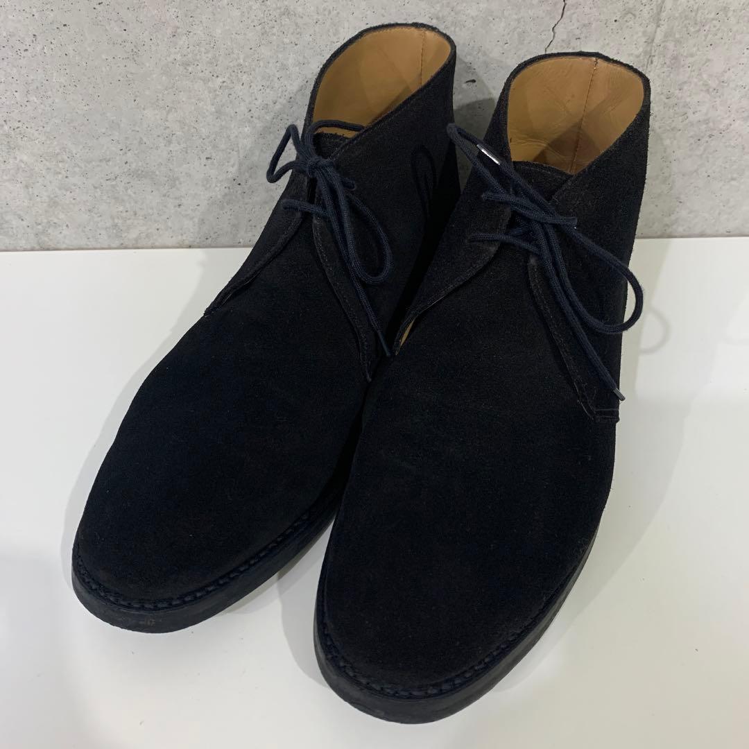 黒 スエード チャッカブーツ　CHERTSEY(チャートシー) 8 1/2