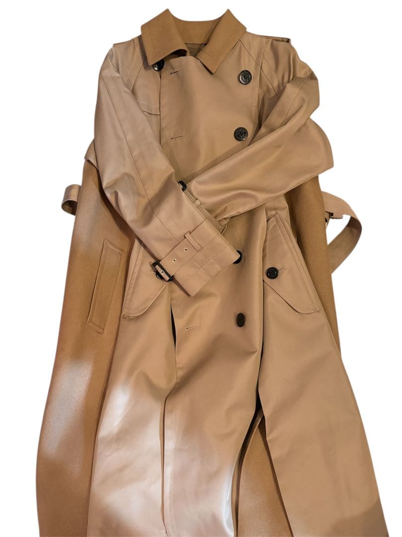 Sacai 24aw トレンチコート