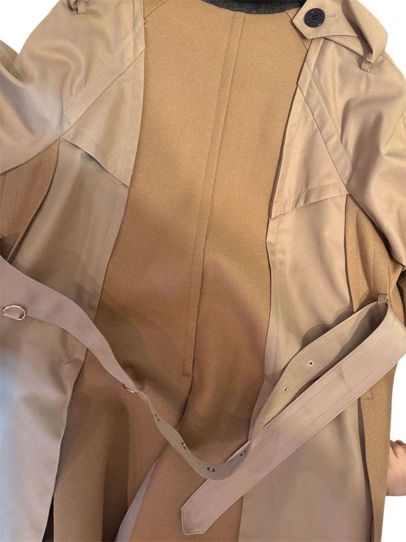 Sacai 24aw トレンチコート