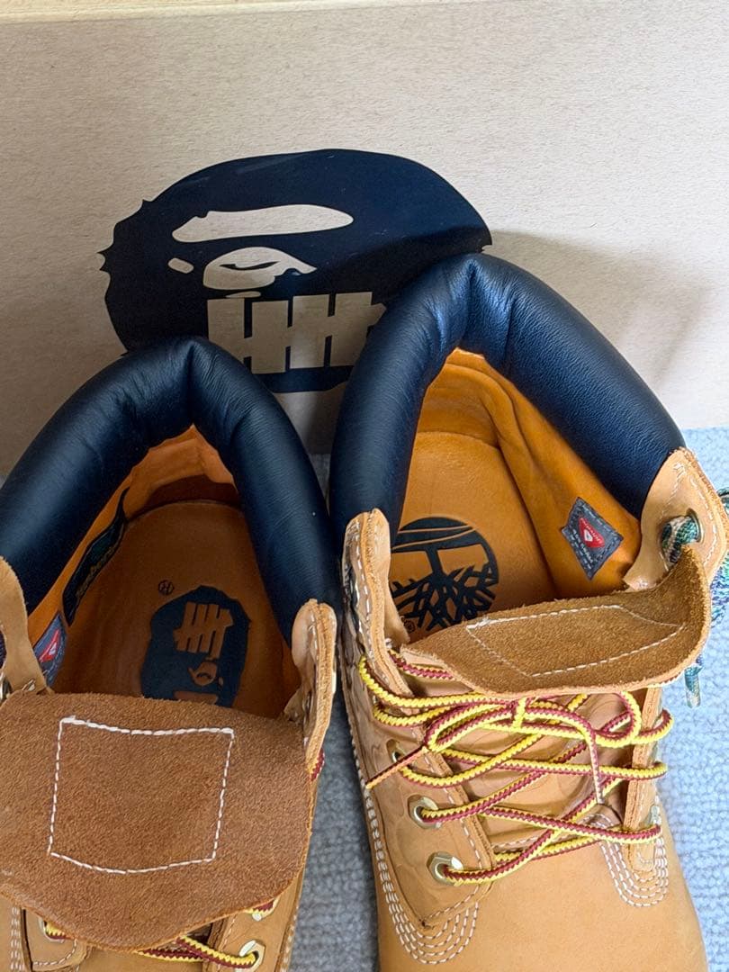 靴 Timberland 6 Boot Bape x Undefeated