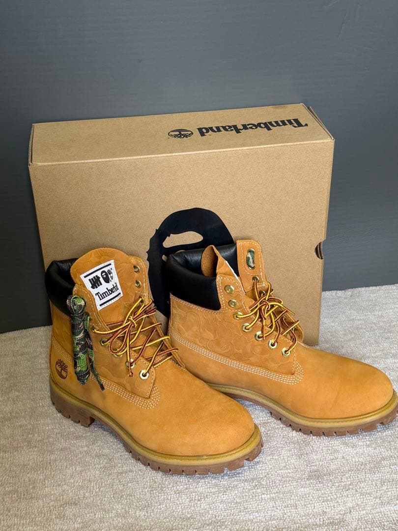 靴 Timberland 6 Boot Bape x Undefeated