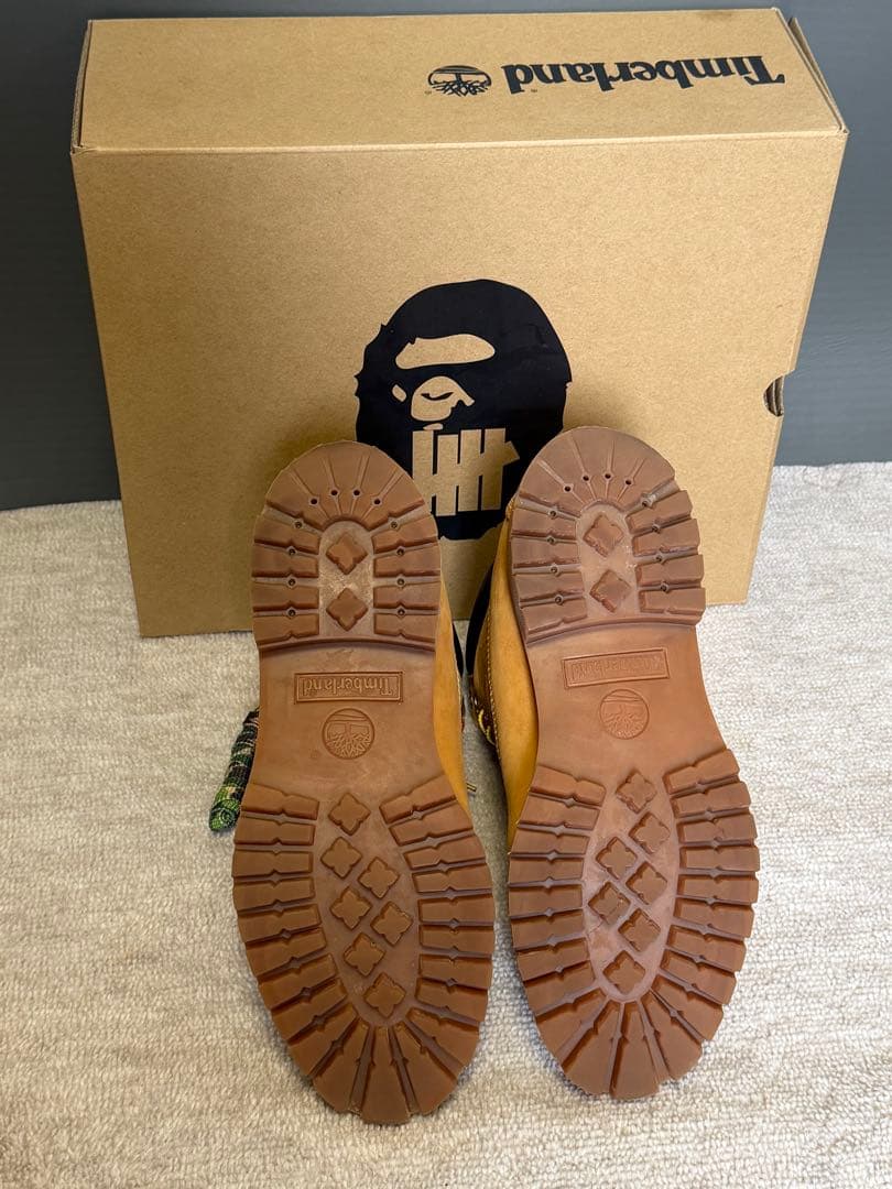 靴 Timberland 6 Boot Bape x Undefeated