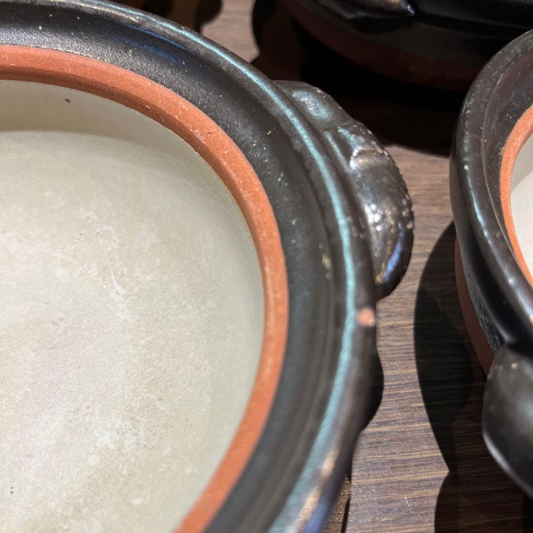 天目5号鍋　1人用土鍋9客